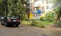 В Рубцовске сильнейший ураган вывел из строя 23 электроподстанции