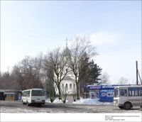 Рендер проекта храма на местности