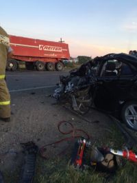 В Алтайском крае пьяный водитель Mitsubishi погиб, пытаясь сбежать с места аварии