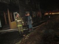 Во время пожара в барнаульском здании погиб бездомный