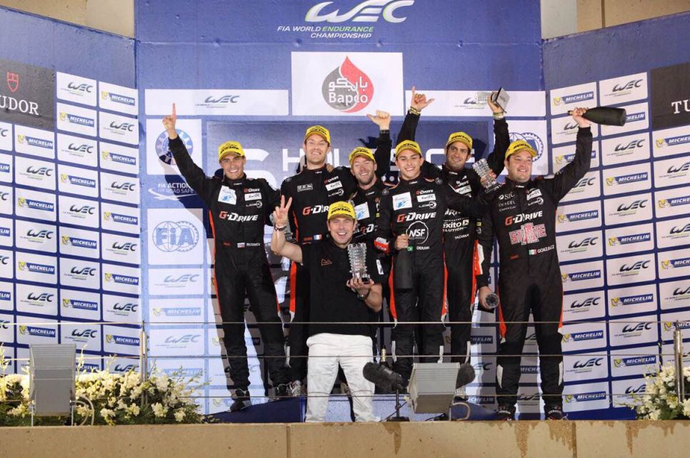 Российская команда G-Drive Racing победила на Чемпионате мира по гонкам на выносливость FIA WEC 2015