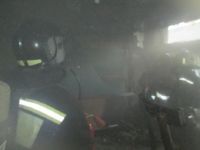 В Барнауле пожарные тушили здание политехнического университета