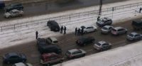 В Барнауле водитель Infiniti устроил массовое ДТП с пострадавшими