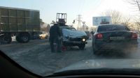 В Барнауле испорченные тормоза «КамАЗа» спровоцировали массовое ДТП