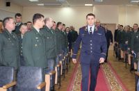 Экс-начальник УФСКН по Алтайскому краю Андрей Андрющенко на встрече с личным составом УФСКН по Свердловской области