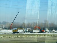 Фото со строительства второго супермаркета Leroy Merlin