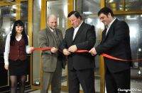 Тимофей Журавков (справа) на открытии казино Altai Palace в 2014 году