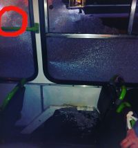 В Барнауле неизвестные обстреляли маршрутный автобус