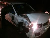 Барнаульская автоледи протаранила несколько автомобилей на придомовой парковке