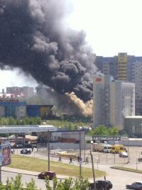 Полиция ищет тех, кто сжег имущество одного из лучших спортклубов Алтайского края