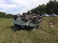 Красноярский автобус с 11 детьми попал в серьезную аварию по дороге в Барнаул