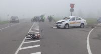 Барнаульский мопедист погиб под колесами автомобиля такси