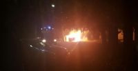 Барнаульского таксиста обнаружили без сознания в горящем автомобиле