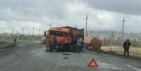 В Павловске «грузовик-свекольник» столкнул с трассы бензовоз
