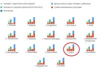 Минимальные расходы на месяц для разных категорий граждан