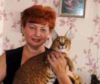 Инна Домбровская и Дженевра в возрасте пяти месяцев