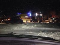 В Новоалтайске пьяный водитель иномарки въехал в машину такси с маленькими детьми