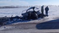 Трое человек погибли в лобовом столкновении Hyundai и «девятки» на Алтае