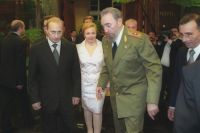 Встреча Фиделя Кастро с Владимиром Путиным в декабре 2000 года