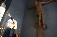 «В белом венчике из роз»: Барнаульский храм в Нагорном парке обрел свою Голгофу