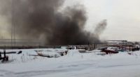 Здание с представительством двух алтайских заводов пострадало от крупного пожара