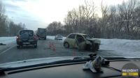 Женщина за рулем Nissan March погибла в утренней аварии под Бийском