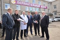 Александр Бердников инспектирует перинатальный центр