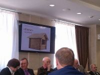 Один из вариантов торгового павильона