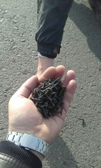 Собранные с дороги саморезы