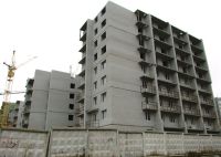 Строящийся дом на улице Балтийская<span style=