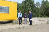 Сергей Дугин инспектирует пляж