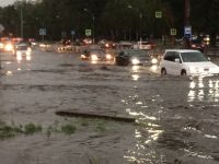 Последствия грозы в Барнауле