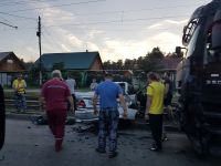 ДТП в районе барнаульского телецентра