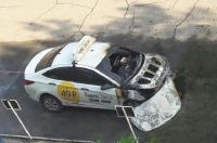 Автомобиль после пожара