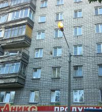 Бийские фонари днем