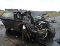 Пострадавший в аварии Nissan Qashqai
