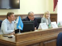 Юрий Фриц - слева