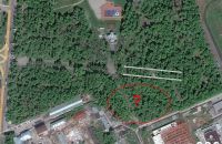 Аллея и пятно рубок не совпадают по координатам