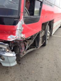 Пострадавший автобус