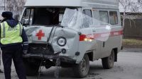 Пострадаший автомобиль медработников