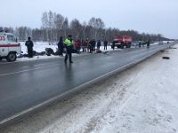Одну полосу движения временно пришлось перекрыть