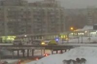 Автобус сошел с маршрута