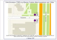 Схема размещения знаков