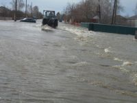 В Маралихе вода затопила около половины жилых домов