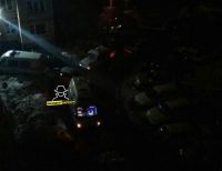 Медики и полицейские на месте происшествия