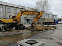 Дорожники уже на месте