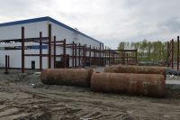 На стройке вырисовывается облик ледового дворца