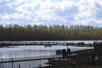 Село в период разлива реки