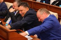 Многие депутаты пришли на сессию с отличным настроением