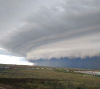 Туча нависла над Кулундинским озером